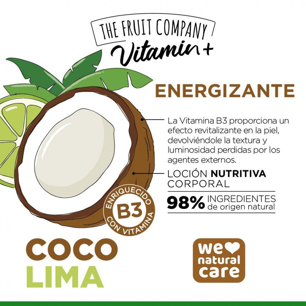 Loção Corporal - Vitamin+ The Fruit Company
