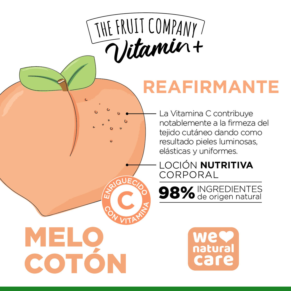 Loção Corporal - Vitamin+ The Fruit Company