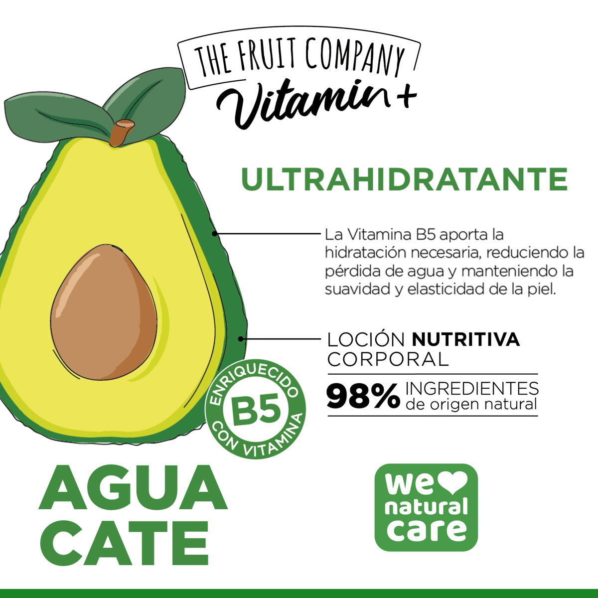 Loção Corporal - Vitamin+ The Fruit Company