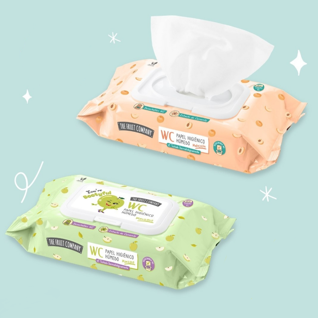 Papel Higiénico Húmido - The Fruit Company