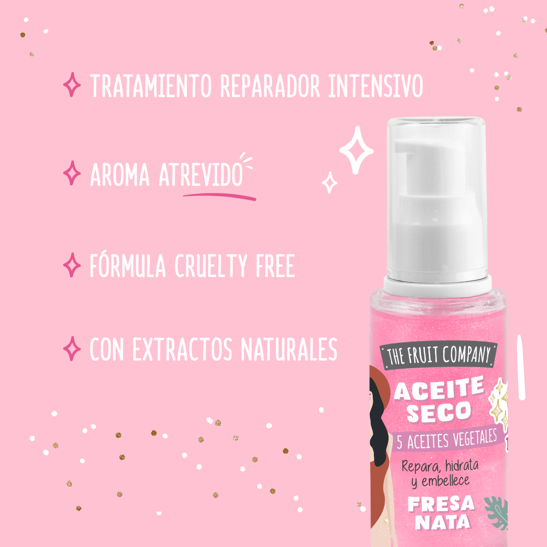 Óleo Seco Glitter - The Fruit Company