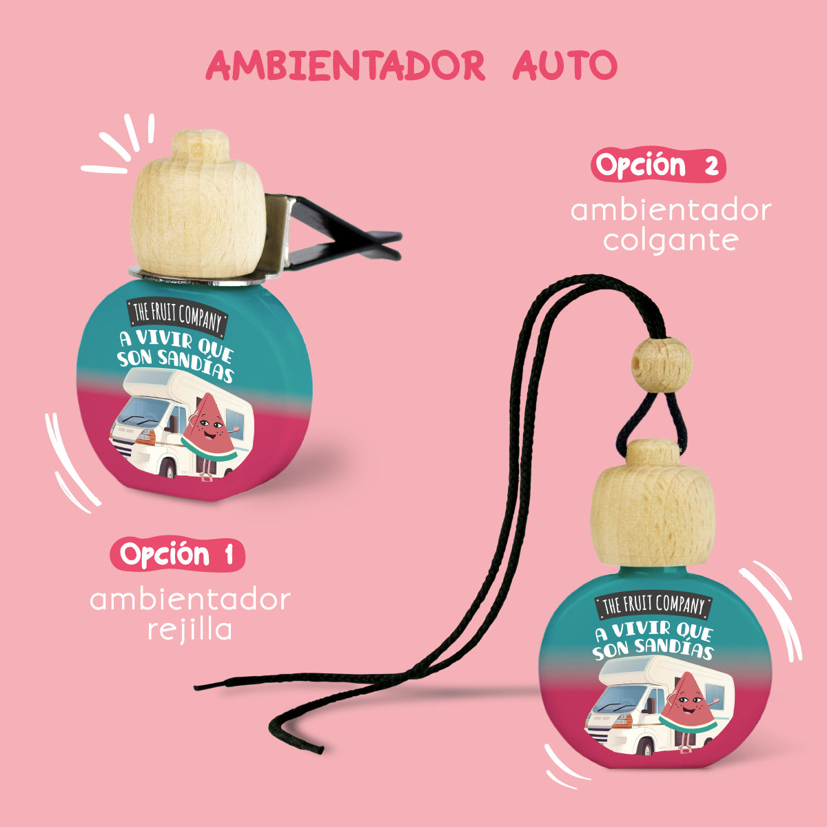 Ambientadores Carro - The fruit Company