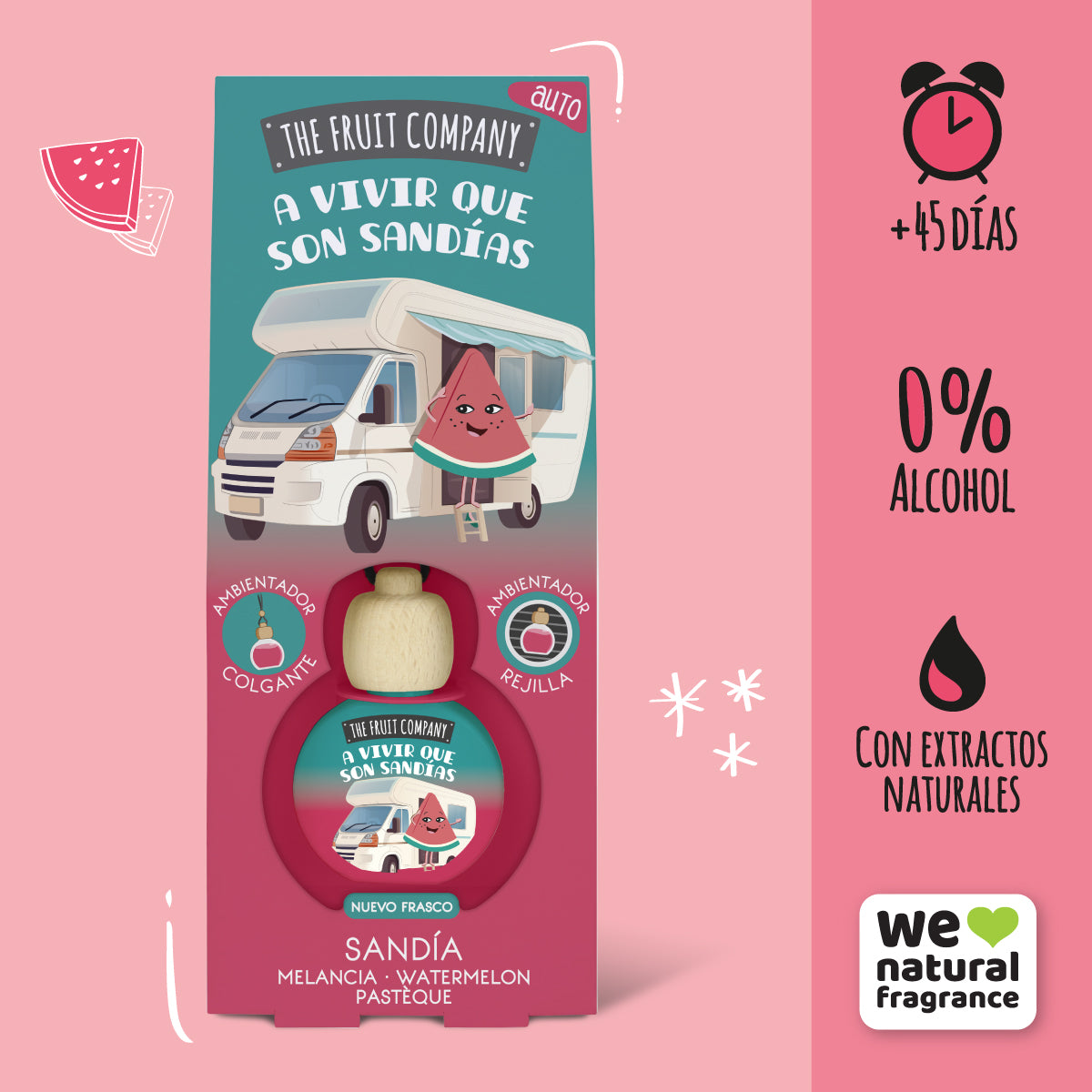 Ambientadores Carro - The fruit Company